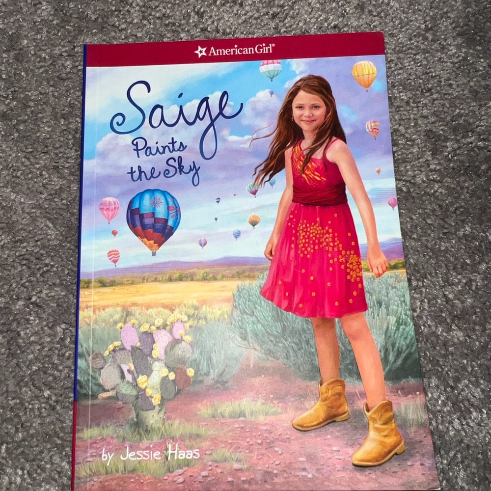 American Girl Saige Paints the Sky Red Cover